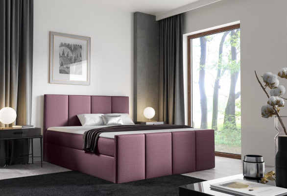 Bed bed box spring bed furniture bedroom design double hotel modern new